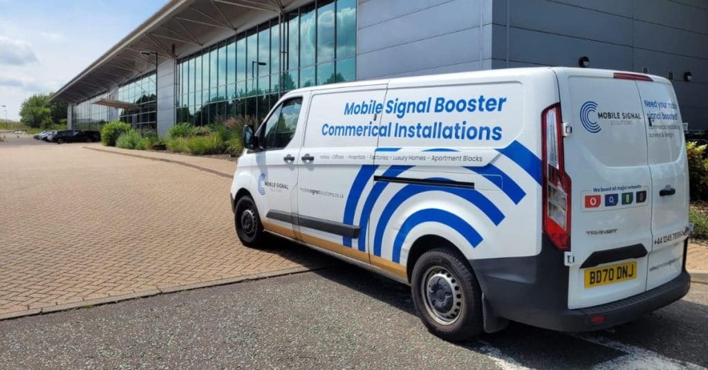 Mobile Signal Solutions Van